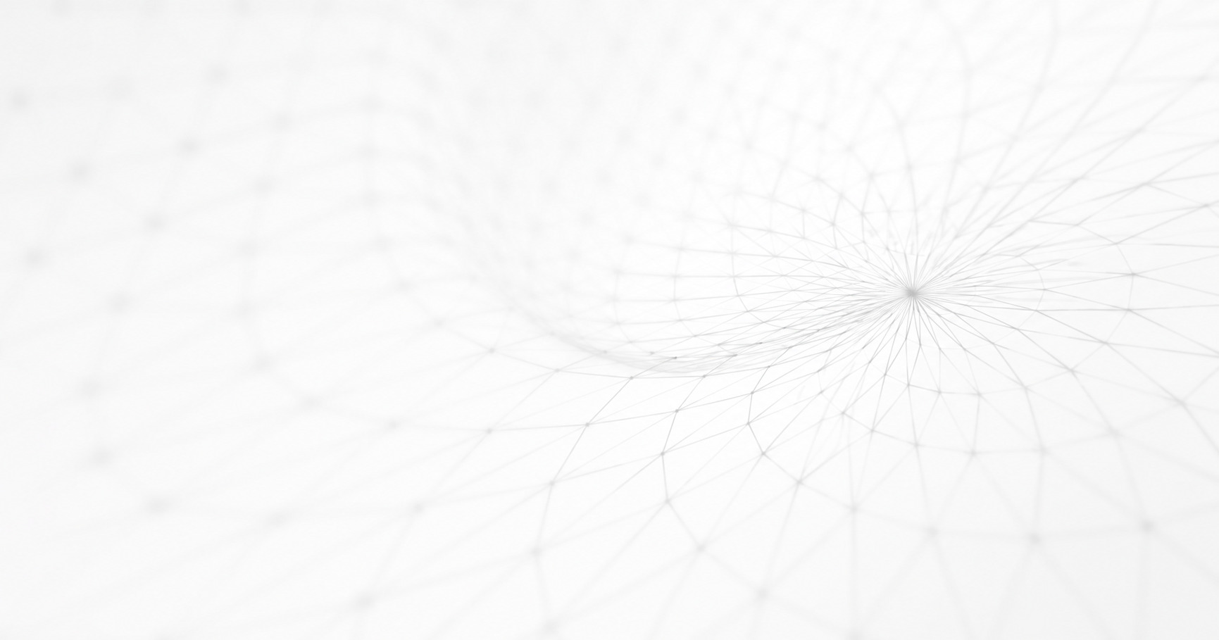 Abstract network visualization representing Amomitto's embedded security approach.